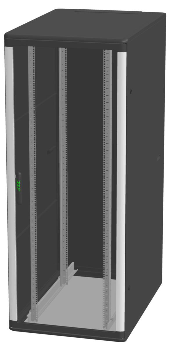 Golvskåp 19" svart F1 premium, Enoc System - GOLVSKÅP 19" F1 8820 SVART F1 8820