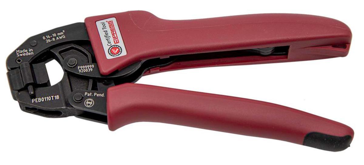 Ändhylseverktyg, 18 mm - ÄNDHYLSEVERKTYG 18MM 0.14-10MM2. PEB0110T18