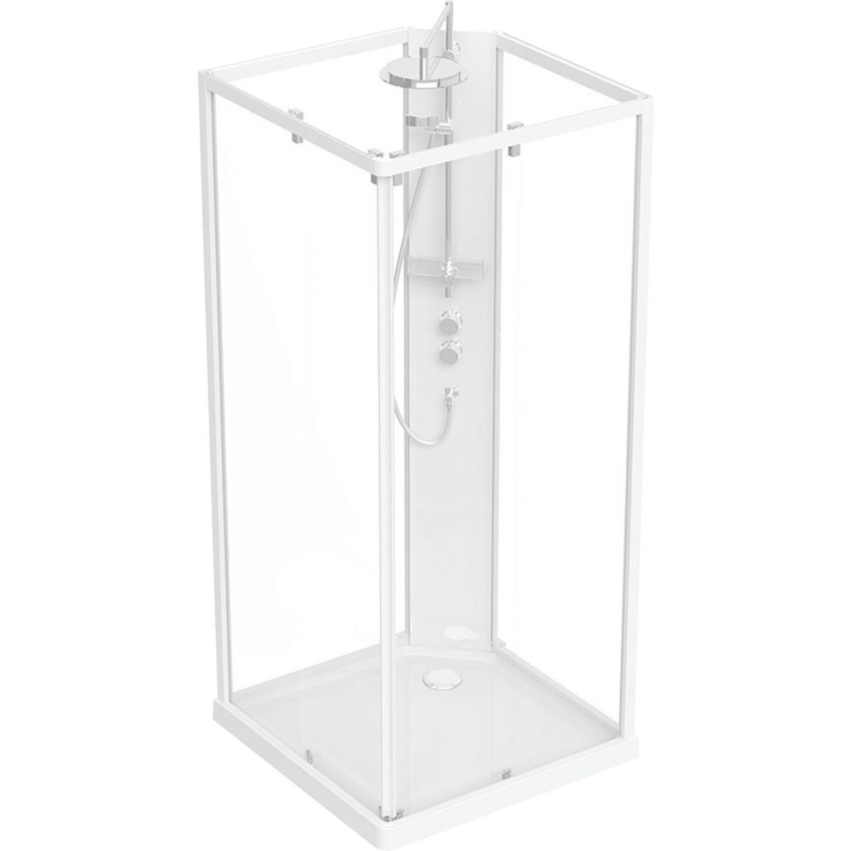 Duschkabin Showerama Square comfort, Contura Shower - CS SHOWERAMA DUSCHKABIN 900X900 SQUARE COMFORT