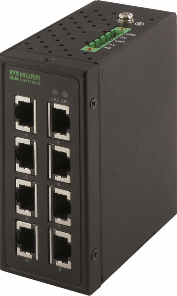 Switch - SWITCH 8TX UNMANA METALL 58152