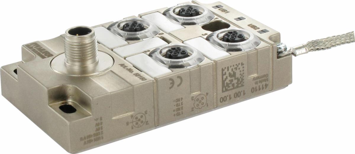 Switch - SWITCH 4TX 4XM12 UNMANA METALL 58160