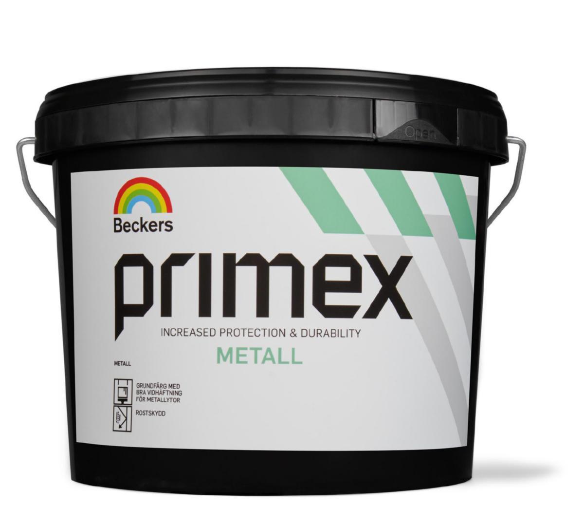 Grundfärg Metall Primex - METALLGRUNDFÄRG PRIMEX GRÅ 3L