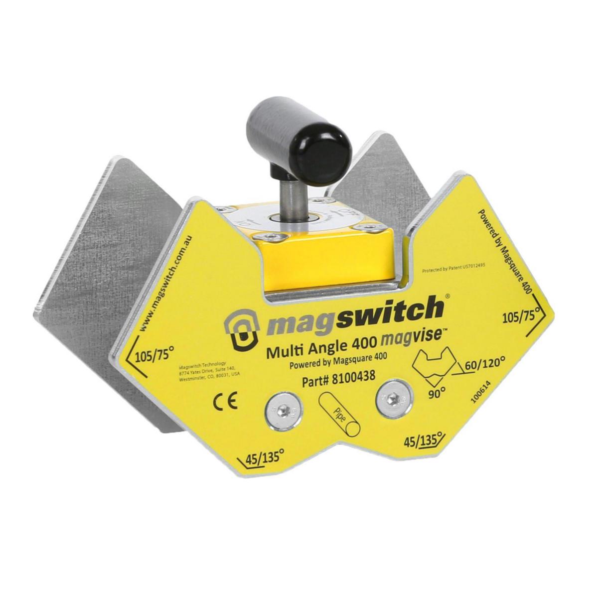 Magnet Magswitch heavy duty multivinkel - MAGSWITCH SVETSMAGNET MULTI VINKEL M/181KG MAGNETISK HÅLLK
