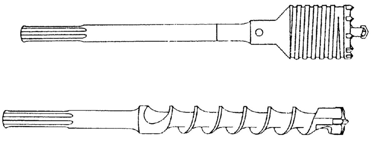 Hammer Drill Sormat Sds-max - Hammer drill SDS-Max 4 Sormat 18X540/400mm
