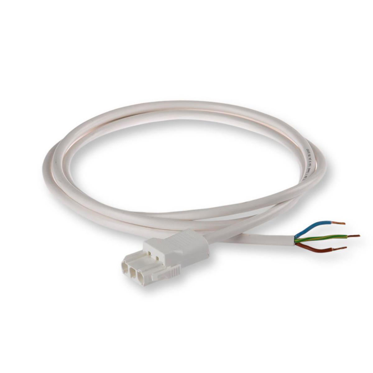 HF-kablage, RQQ 3G1,5 mm² stickkontakt NAC31S.W andra ändan fri. - KABLAGE RQQ 3G1.5 VIT 2M E NAL 310T15020