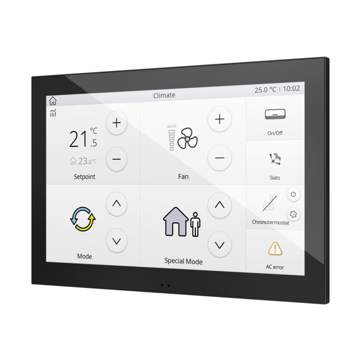 Touchpanel 10" - TOUCHPANEL Z100 10" SVART