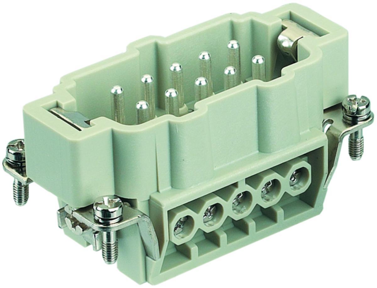 Inserts Han E - MALE INSERT HAN10E SCREW 9330102601