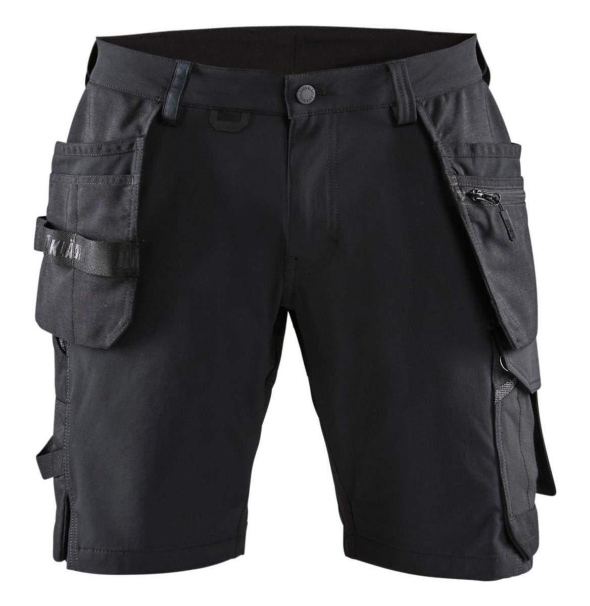 Shorts Blåkläder 1520-1645 - SHORTS BLK 1520-1645 SVART/GRÅ STRETCH HANTVERK C50