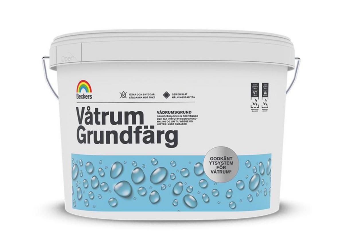 Grundfärg Våtrum - VÅTRUMSGRUNDFÄRG 4L