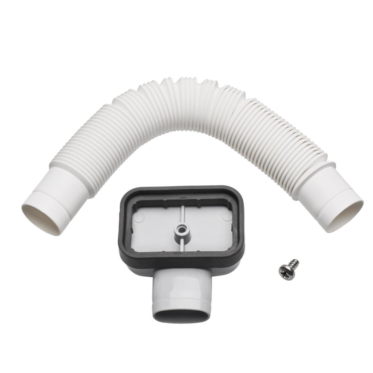 Bräddavloppsats rektangulär, Contura - BRÄDDAVLOPPSATS REKTANGULÄR CONTURA