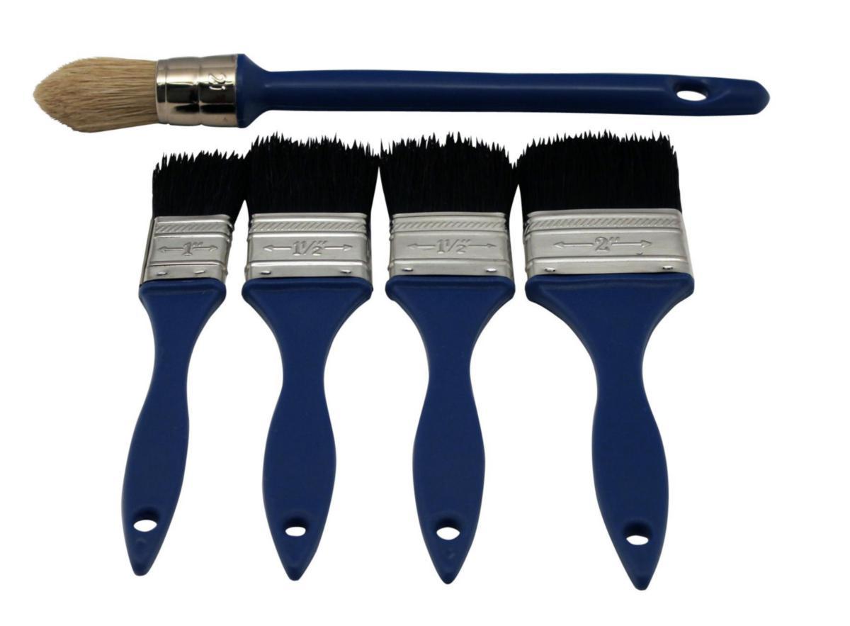 Brush Set Allround, Mix Brush - BRUSH5 ST. UNIVERSAL 25-40-40-50-21MIXBRISTLE