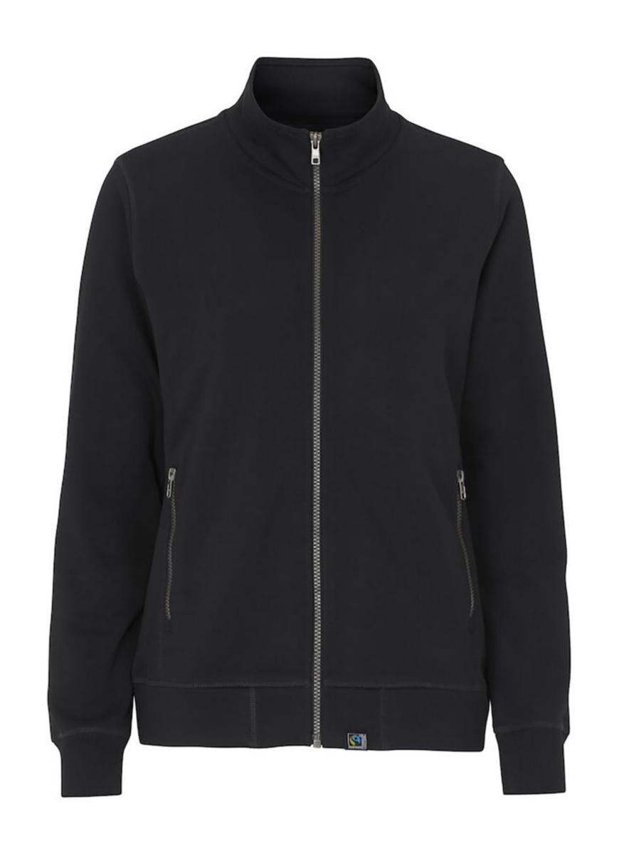Tröja Cottover 141511 - SWEATSHIRT COTTOVER F.TERRY DAM SVART L