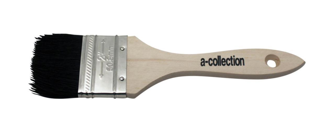 Moddlare Wood shaft, Natural brush 80-Top - BRUSH 50MM WOOD SHAFT NATUREBRISTLE80-TOP