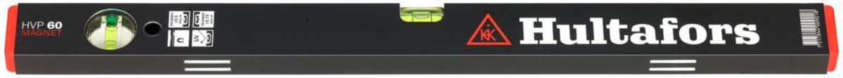 Magnetvattenpass Hultafors HVPM - MAGN VATTENPASS HULTAFORS HVPM 60 (AZM 60) 600MM