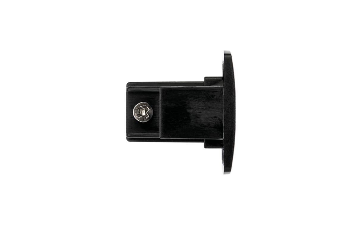 End piece for 3-phase contact rail Shopline, SG-Armaturen - SHOPLINE END CONNECTOR BLACK SHOPLINE