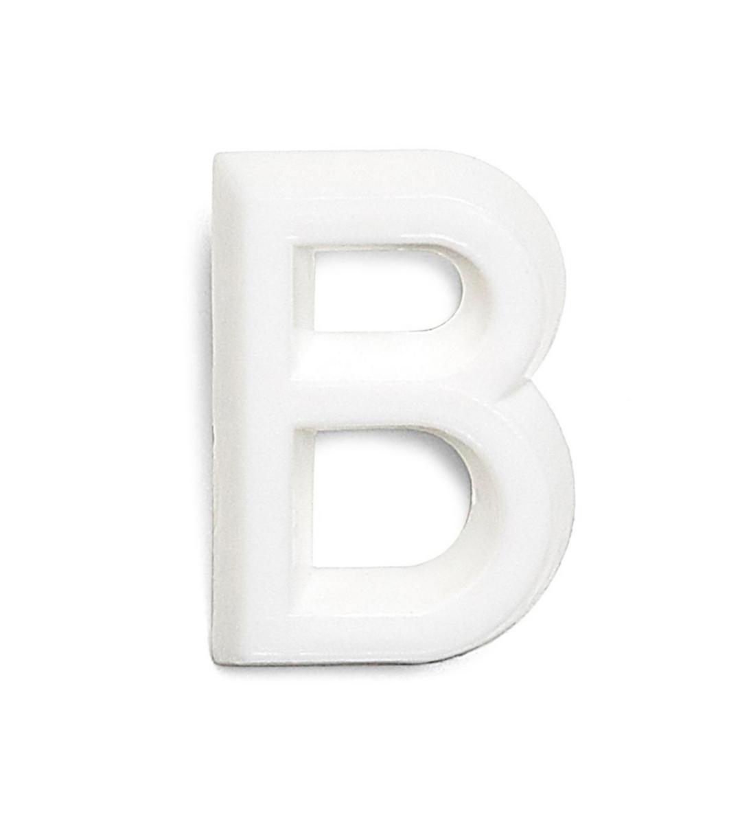 Letters IN PLASTIC 13MM - LETTERS 13 MM B