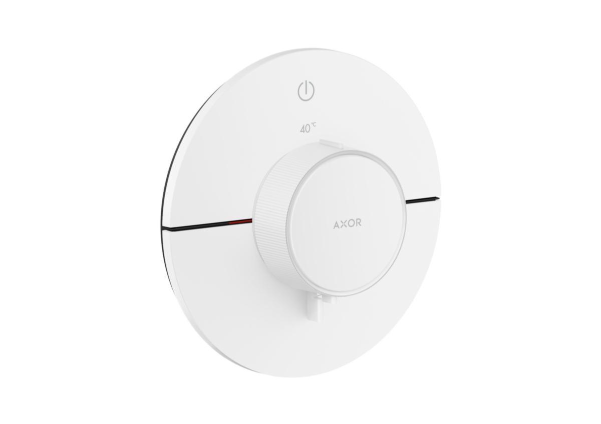 Inbyggnadsblandare AXOR ShowerSelect ID Round, Hansgrohe - HANSGROHE INBYGGNADSBL. AXOR SHOW.SEL ID ROUND MATT VIT