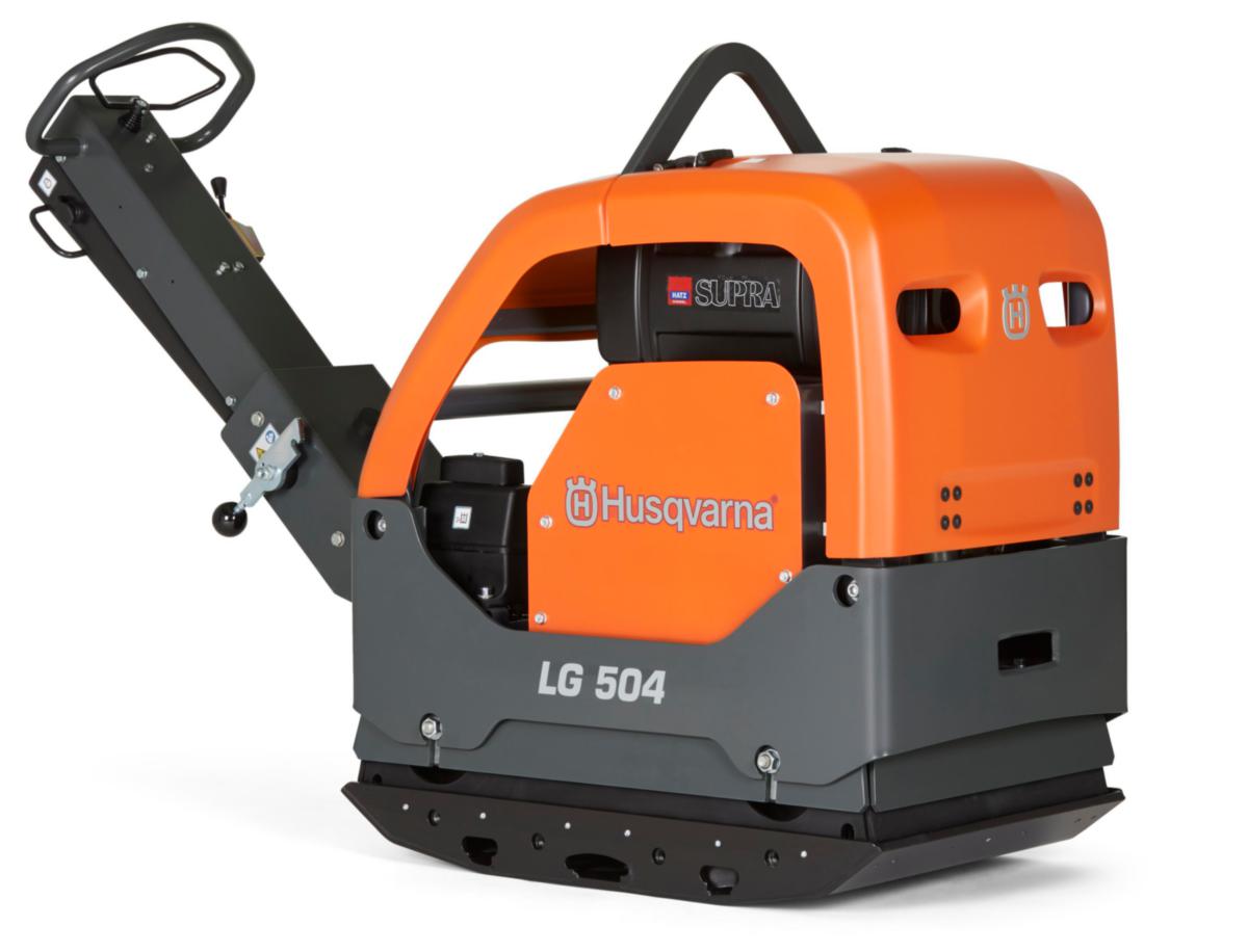 Markvibrator Husqvarna LG 504 Diesel 700 mm - MARKVIBRATOR HUSQVARNA LG 504 700MM. HATZ. ELSTART