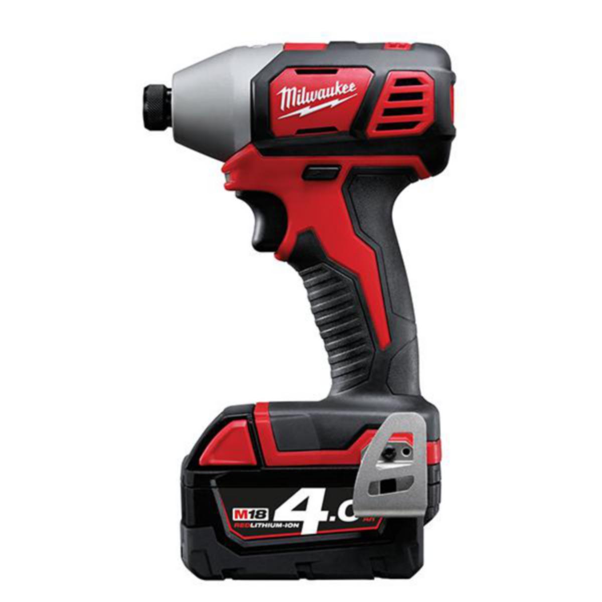 Slagskruvdragare Milwaukee M18 BID-402C - SLAGSKRUVDRAGARE MILWAUKEE M18 M18 BID-402C 18V 2X4,0AH