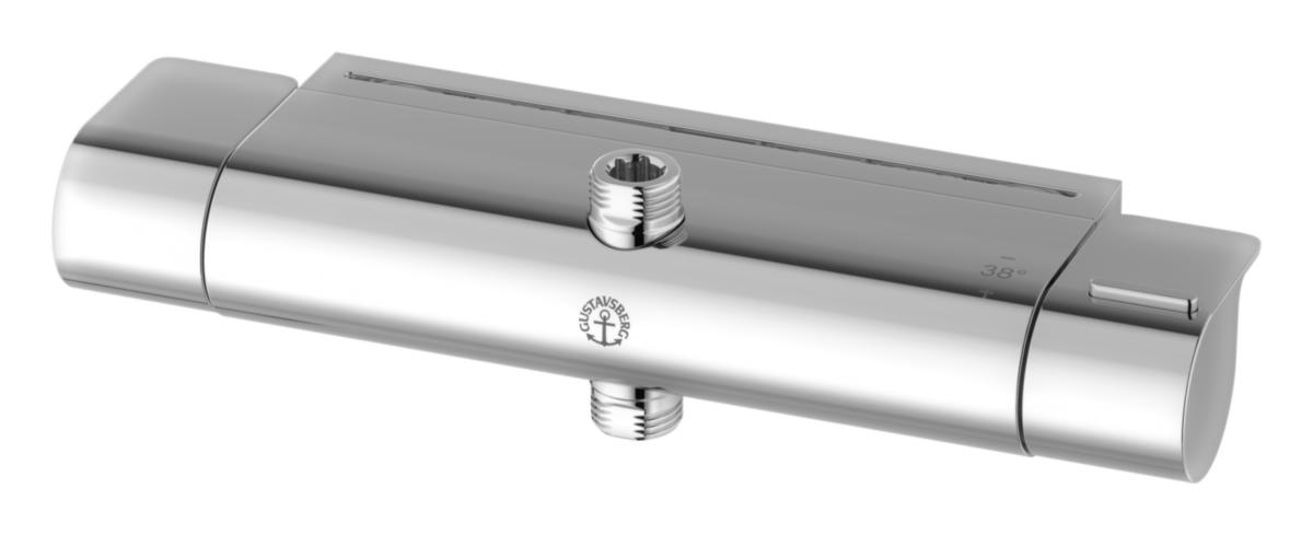 Duschblandare Estetic - termostat, Gustavsberg - GBG ESTETIC DUSCHBLANDARE 150C/C, ANSL UPP/NER, KROM