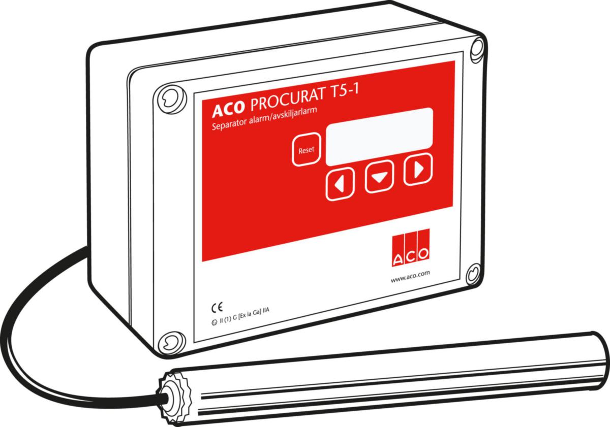 Nivålarm, Aco - ACO NIVÅLARM, FETTAVSKILJARE PROCURAT T5-1