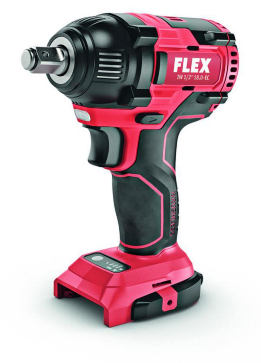 Mutterdragare Flex IW18-EC SOLO - MUTTERDRAGARE FLEX IW18-EC 1/2" 250NM U BATT&LADD L-BOXX