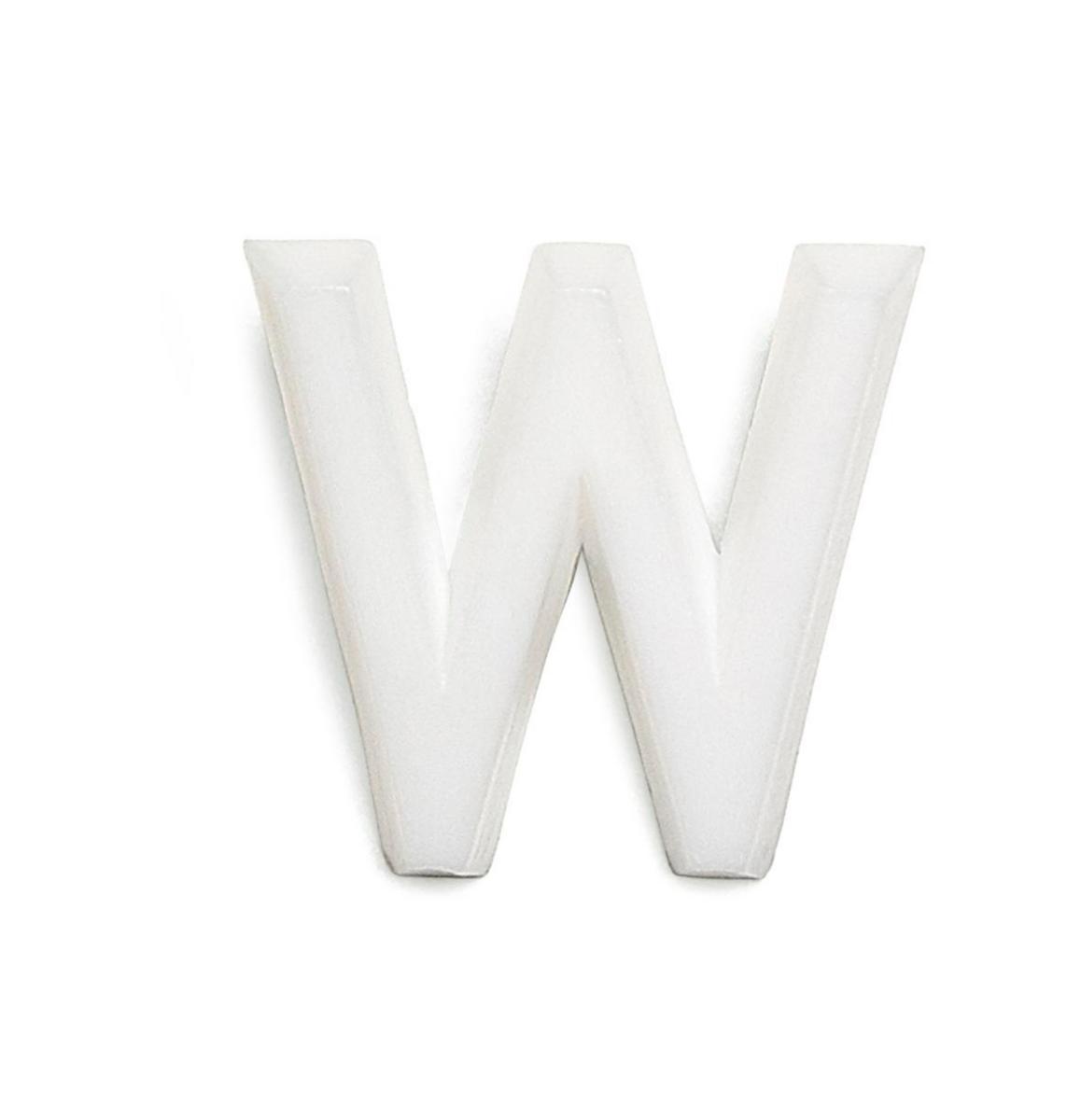 Letters IN PLASTIC 13MM - LETTERS 13 MM W
