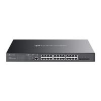 Omada Switch 24-Port Gigabit and 4-Port 10GE SFP+ L2+ PoE+, SG3428XMP