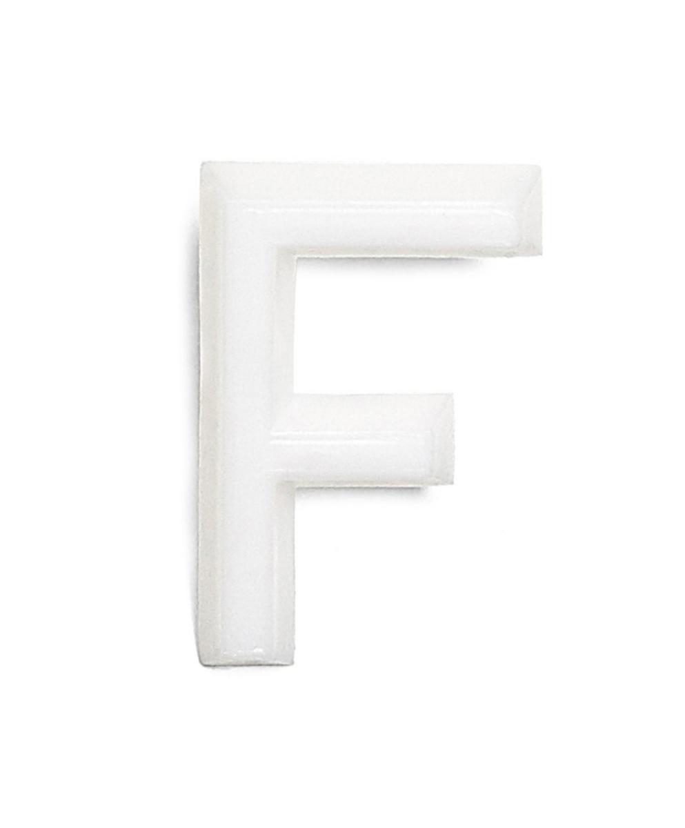 Letters IN PLASTIC 13MM - LETTERS 13 MM F