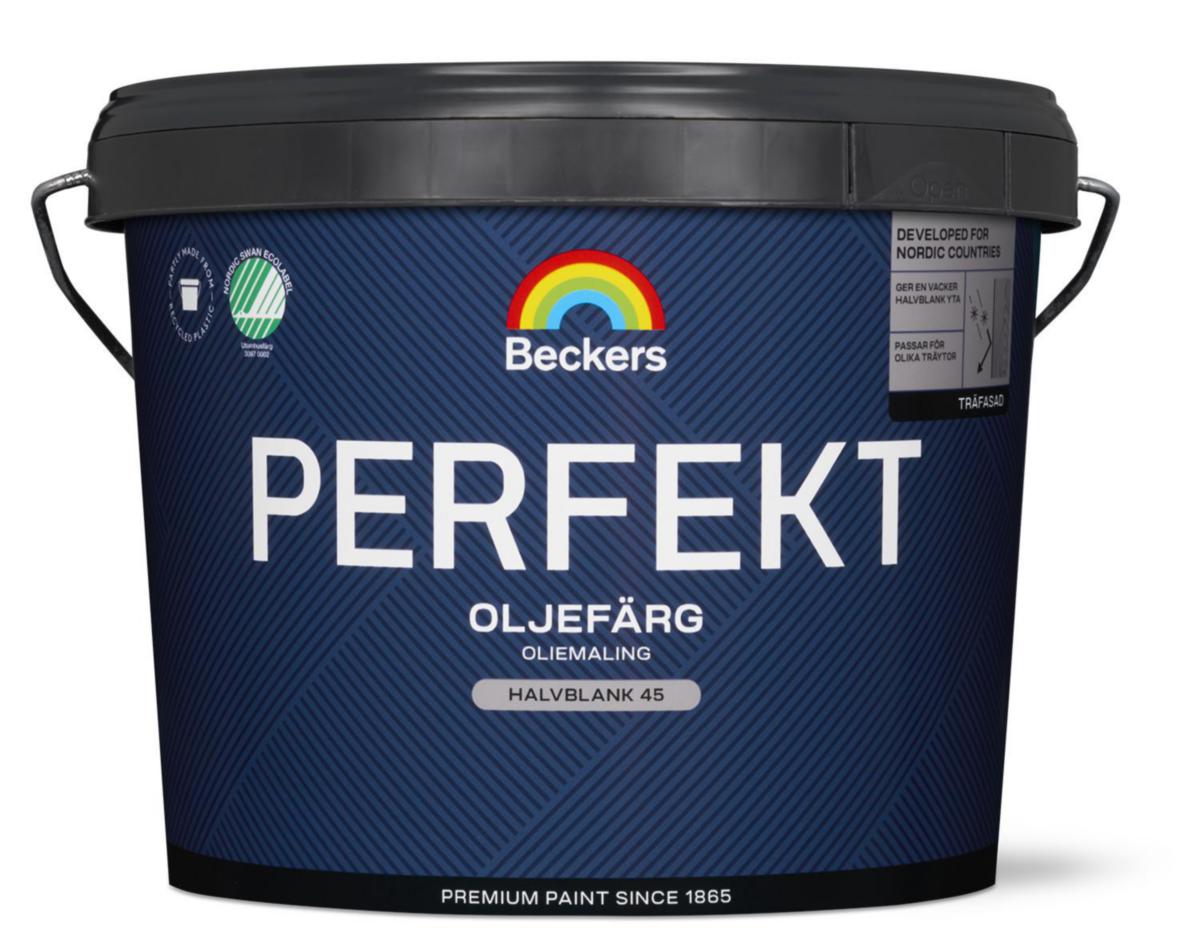Oljefärg Perfekt Beckers - FASADFÄRG PERFEKT OLJEFÄRG BAS C 2,7L