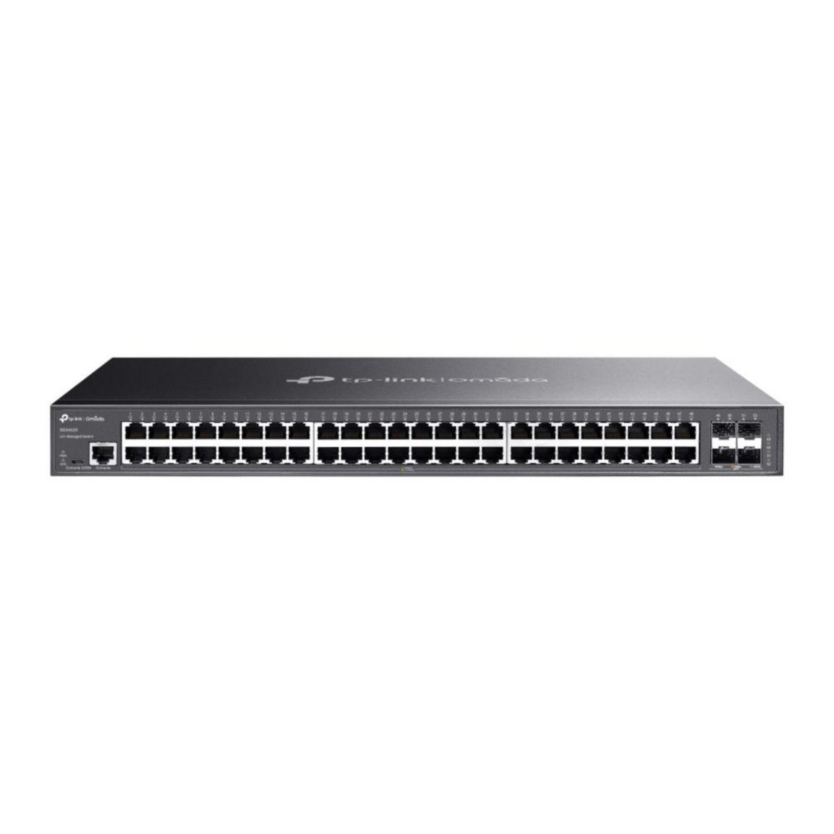 Omada Switch 48-Port Gigabit L2+ 4x10GE SFP+ Slots, SG3452X - GigabitSwitch 48p L2 SFP+ SG3452X