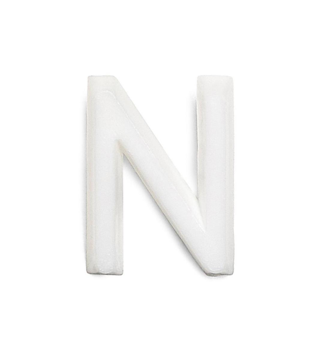 Letters IN PLASTIC 13MM - LETTERS 13 MM N