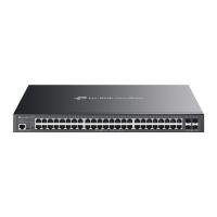 Omada Switch 48-Port Gigabit and 4-Port 10GE SFP+ L2+ PoE+, SG3452XP
