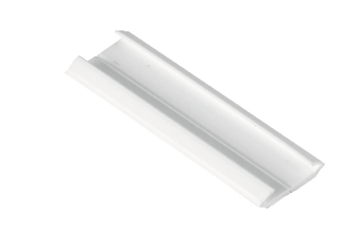Basplatta PS20 - BASPROFIL 1000MM OHÅLAD VIT PARTEX - PS 20-BPV