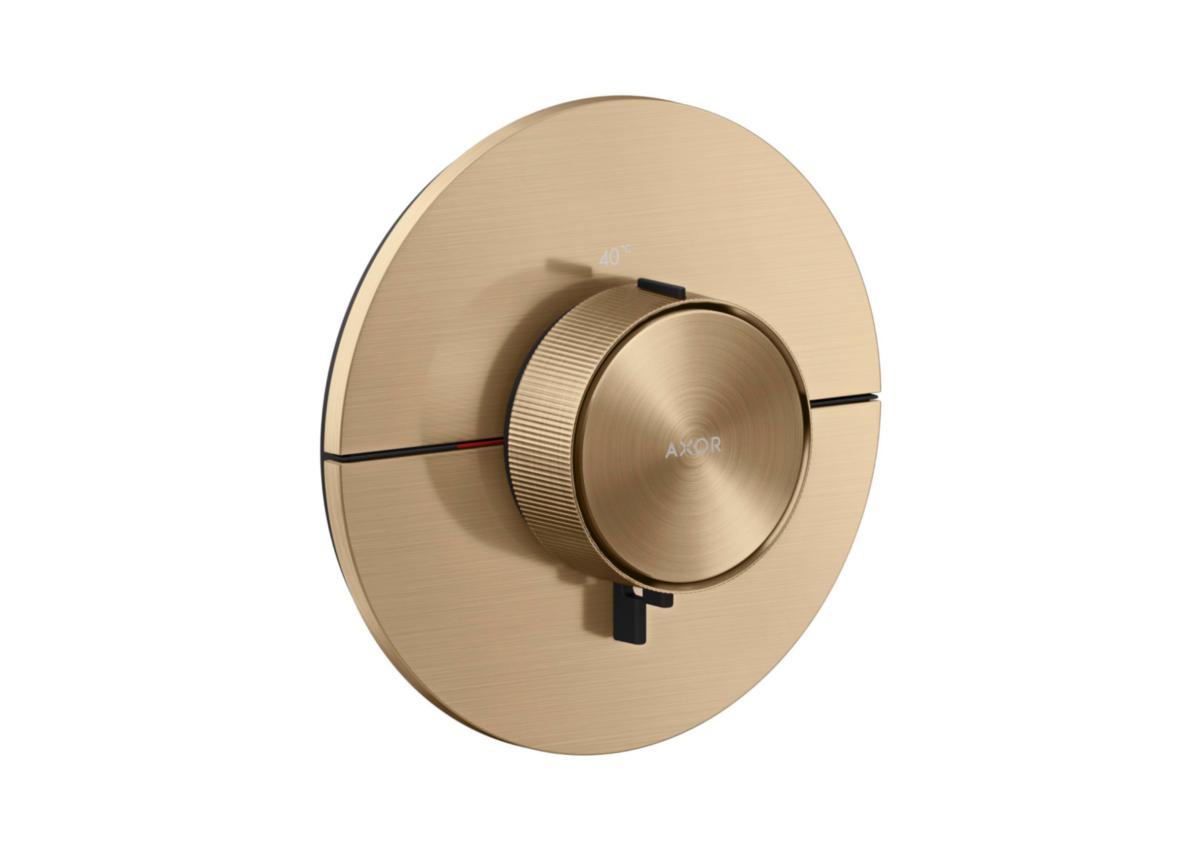 Inbyggnadsblandare AXOR ShowerSelect ID Round, Hansgrohe - HANSGROHE INBYGGNADSBL. AXOR SHOW.SEL ID ROUND BORST.BRONS