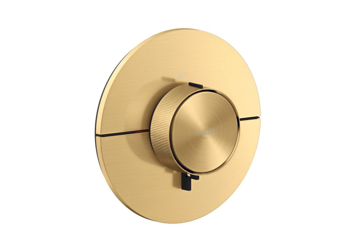 Inbyggnadsblandare AXOR ShowerSelect ID Round, Hansgrohe - HANSGROHE INBYGGNADSBL. AXOR SHOW.SEL ID ROUND BO.GULD-OPT