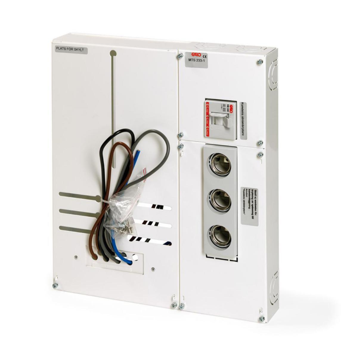 Mätartavla sidmonterad kombi - MÄTARTAVLA KOMBI MTS 233-1