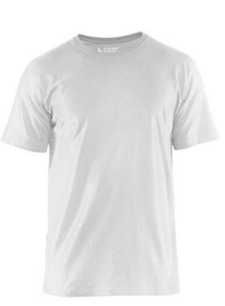T-shirt Blåkläder 3525-1042 - T-SHIRT BLK 3525-1042 VIT STL 3XL LÅNG