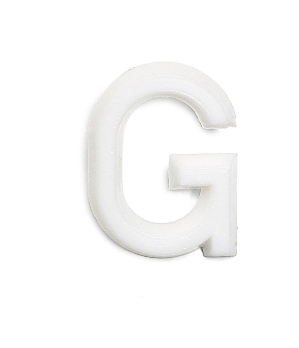 Letters IN PLASTIC 13MM - LETTERS 13 MM G
