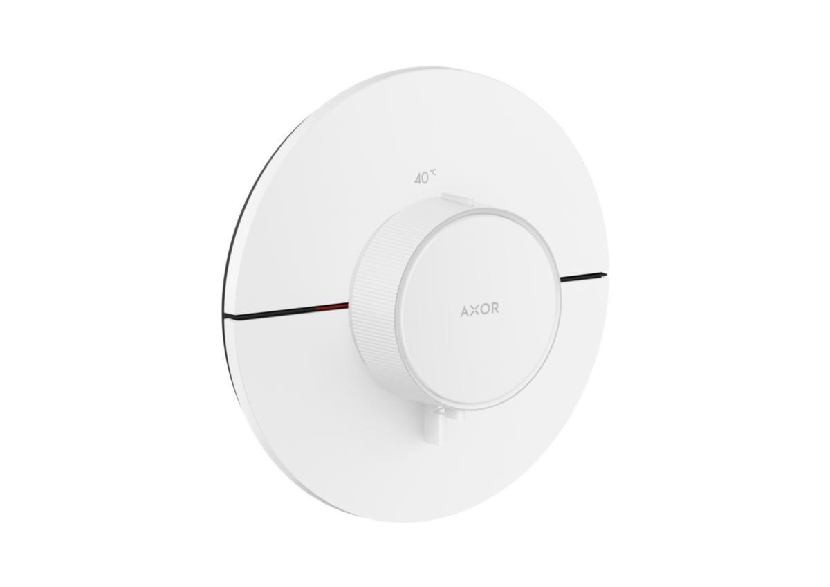 Inbyggnadsblandare AXOR ShowerSelect ID Round, Hansgrohe - HANSGROHE INBYGGNADSBL. AXOR SHOW.SEL ID ROUND MATT VIT