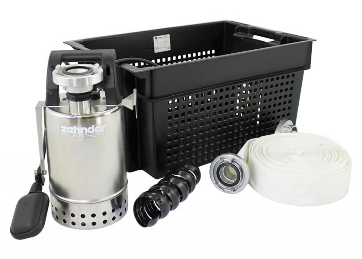 Dräneringspumppaket Zehnder E-ZW SOS-kit, Saniflo - ZEHNDER E-ZW SOS-KIT DRÄNERINGSPUMPKIT