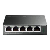 Switch 5-Port Gigabit with 4-Port PoE+, TL-SG105PE