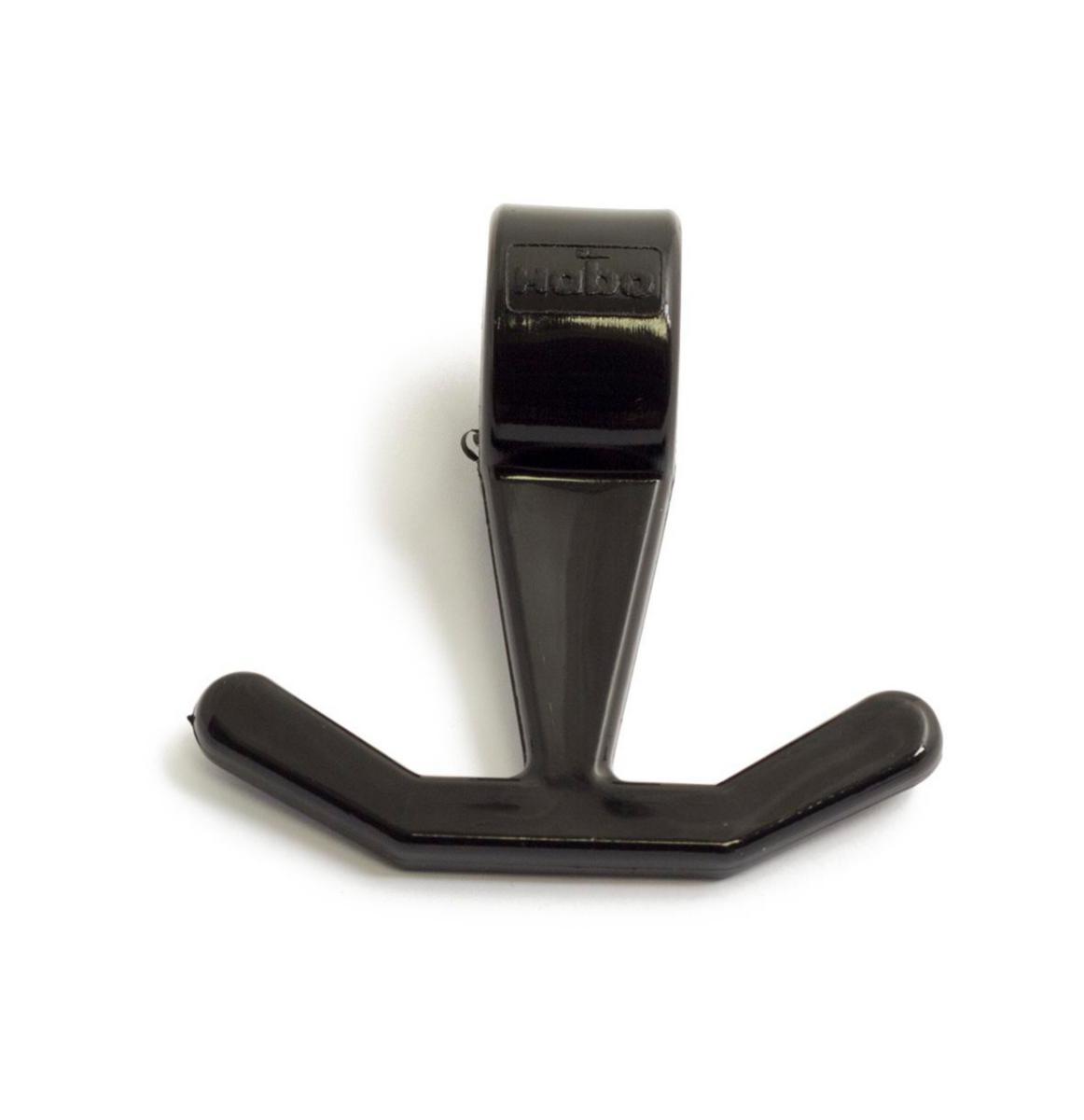 Shelf hook 8000 - SHELF HOOK HABO 8000 BLACK FOR HAT SHELF 8,000