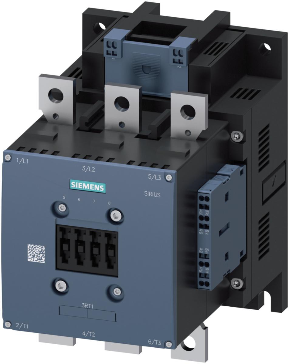 Kontaktor 3RT10 S10 3-polig AC- eller DC-spole - KONT 160KW 220-240VUC 2NO+2NC