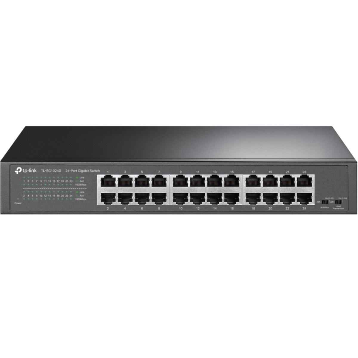 Switch 24-Port Gigabit, TL-SG1024D - GigabitSwitch 24-p TL-SG1024D