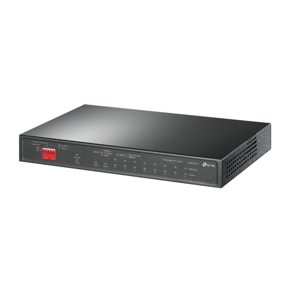 Switch 10-Port Gigabit 8-Port PoE+, TL-SG1210P - GigabitSwitch 10-p PoE+ TL-SG1210P