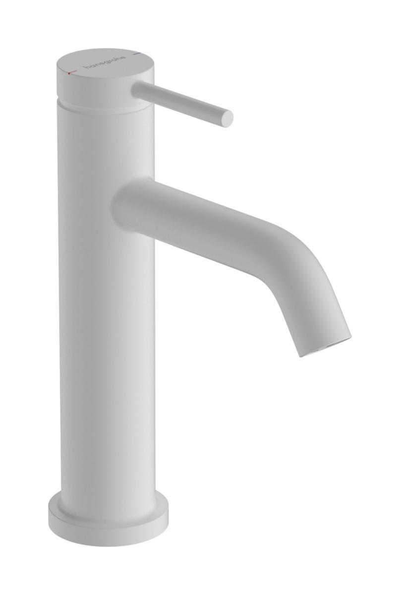 Tvättställsblandare Tecturis S 110 Ecosmart+, Hansgrohe - HANSGROHE TV.ST BL. TECTURIS S 110 ECOSMART+,M LYFT ,MATTVIT
