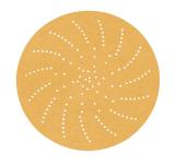 Slippappersrondell 3M XTRACT 236U Multihål Kardborre