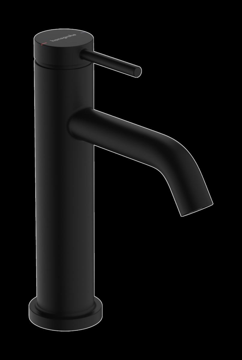 Tvättställsblandare Tecturis S 110 Ecosmart+, Hansgrohe - HANSGROHE TV.ST BL. TECTURIS S 110 ECOSMART+, MATTSVART