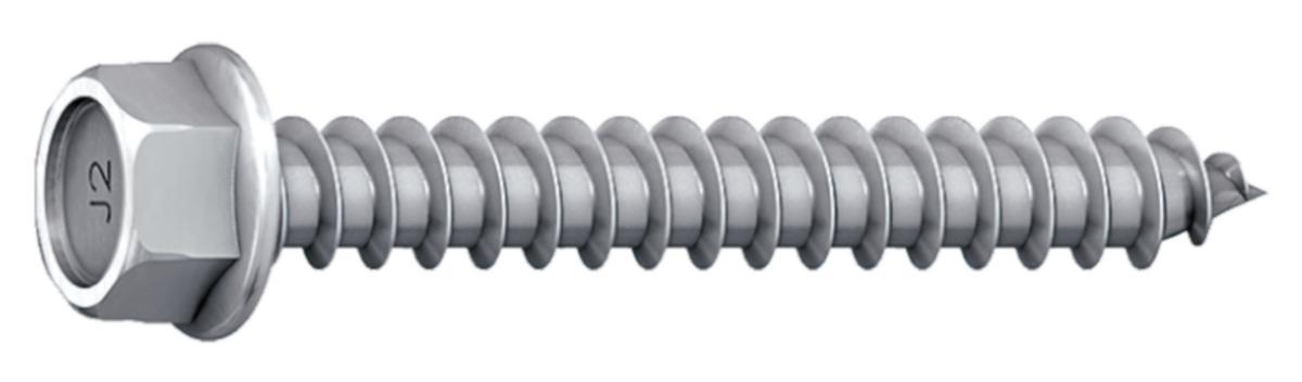 Construction plate screw EJOT® - Screw 6.5X100 ZPL HEX w/flange f/ wood Ejot JA2 100